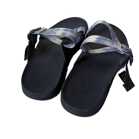 Chaco‎ Lowdown Slides Sandals Men\'s 11 44 Faded Blue Strappy Shoes Summer Beach main image 5